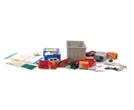 A Bayko building set, 3D viewers, etc. 