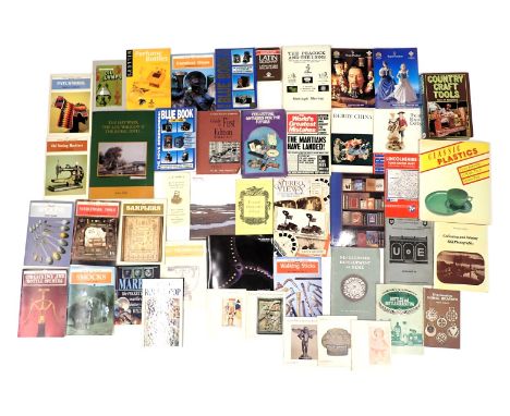 Various antique reference books, comprising Banford (Joan) Collecting Antiques for The Future, Russell (R.B) First Edition Pr