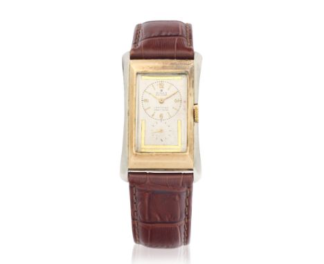 Rolex. A 9K gold manual wind wristwatchModel: PrinceReference: 1490Date: Glasgow Import mark for 1930Movement: 15-jewel manua