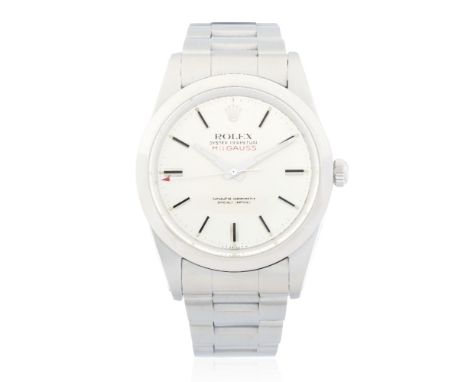 Rolex. A recently serviced stainless steel automatic bracelet watchModel: MilgaussReference: 1019Date: Circa 1979, Purchased 