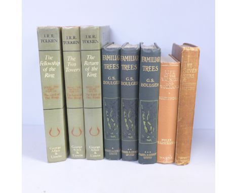 J.R.R. Tolkein, three volumes, The Lord of The Rings, revised edition, published by George Allen &amp; Unwin, three volumes, 