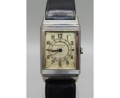 A Jaeger-LeCoultre Reverso wristwatch, 22mm case 