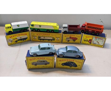 Boxed Matchbox series Lesney cars to include major M-1, 25 BP tanker and others Location: 