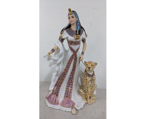 A Royal Worcester for Compton & Woodhouse Nefertari limited edition figure, numbered 743/9500Location: 