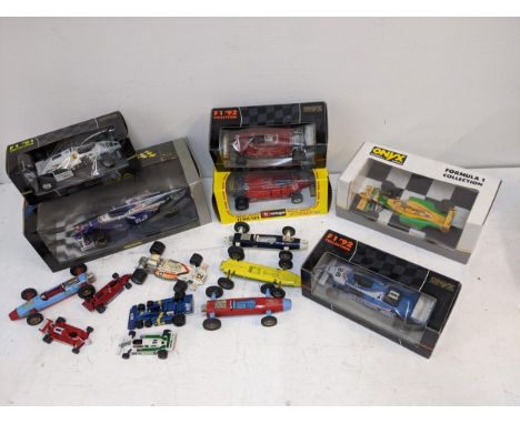 Diecast and other model vehicles to include Onyx F1, Bburago, and othersLocation: 