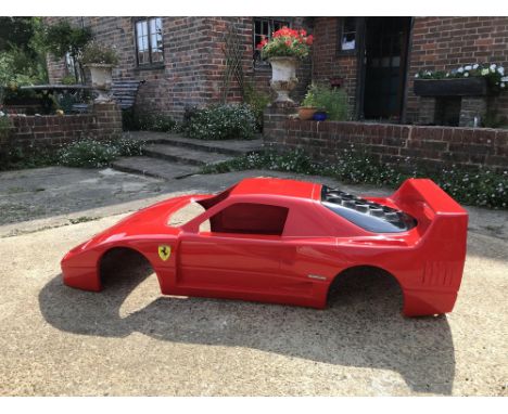 Moulded from an original promotional model supplied to main dealers to promote the new Ferrari Supercar in the late 1980s, th