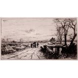 Adolphe Appian - Chemin de L'etang de Frignon - 1877