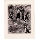 Marc Chagall -The funeral of the lioness.