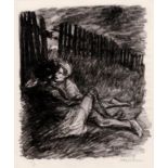 Théophile Alexandre Steinlen (1859-1923) - Lovers in Montmartre