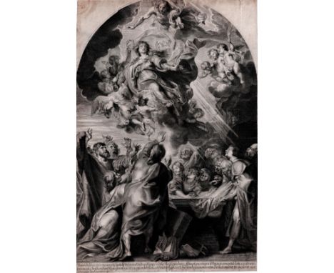 Francis Ragot, Pieter Paul Rubens - Assumption of the Virgin  /  Description:  The Assumption of the Virgin; the Virgin in th