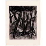 Marc Chagall - The wolf and the sheep