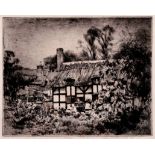 Mortimer Menpes- Anne Hathaway's Cottage -Shakespeare