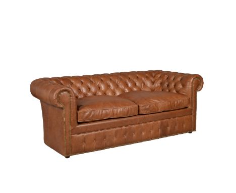 Knights Bridge Sofa 1 Seater -Vintage  Cigar Leather  108 X 93 X 76cm  Undoubtedly One Of The Most Popular Designs The Knight