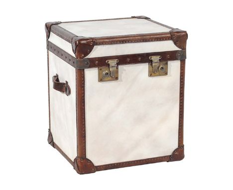 London Trunk-Antique Tobacco 49.5 X 45 X 57.5cm  