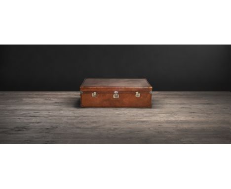 Watson Trunk Small Oxide Brass 59 X 45 X 30cm  The Watson Collection Takes The Nostalgic Travel Trunk Of Yesteryear And Trans