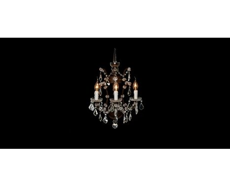 Crystal Sconce Grey 38 5 X 24 X 50 5cm  The Simple Yet Sophisticated Design Of The Lighting Crystal Sconce Makes It The Perfe