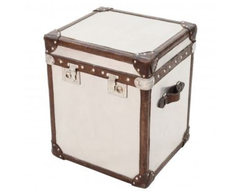 London Trunk Shiny Steel 49 5 X 45 X 57 5cm  The Next Size Up From The Paris Trunk The London Is A Classic Piece Inspired By 