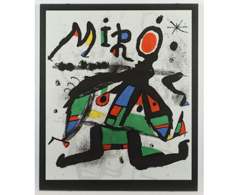 Miró, Joan, "o.T.", Original-Farblithografie, 64 x 55, R. 