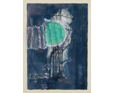 Prunella Clough (British 1919 - 1999)&nbsp;
Untitled , c1980s
Etching and gouache on paper
Framed W27.5cm x H31cm

ARR - Arti