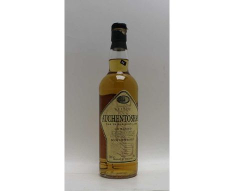AUCHENTOSHAN The Triple Distilled Lowland Single Malt Scotch Whisky, 40% volume, 1 x 70cl bottle (see damage to foil) 