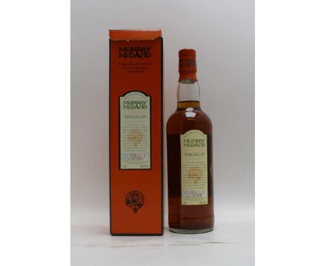 MACALLAN 1990 MURRAY McDAVID Speyside Single Malt Scotch Whisky, aged 12 years, bottled 2002, 46% volume, 1 x 70cl bottle in 