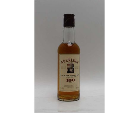 ABERLOUR Single Malt Scotch Whisky, 100 degrees proof, 57.1% volume, 1 x 33.33cl bottle 