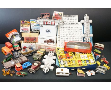 Collection of boxed and unboxed diecast &amp; plastic models from the mid 20th C onwards to include 3 x Product Enterprise Sp