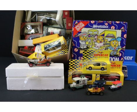 Around 40 Boxed diecast models to include Corgi, Matchbox, Maisto, Oxford Diecast and Lledo examples, featuring Matchbox 75 S