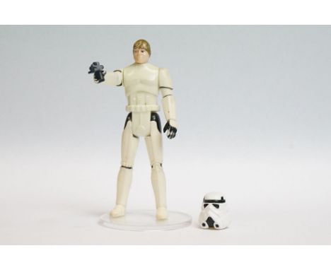 Star Wars - Original Last 17 Luke Skywalker (Stormtrooper Disguise) complete with blaster &amp; helmet, marked LFL 1984, figu
