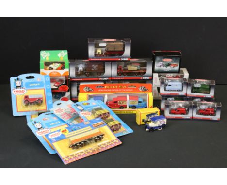 26 Boxed diecast models to include Corgi Trackside, ERTL Thomas the Tank Engine, EFE etc 