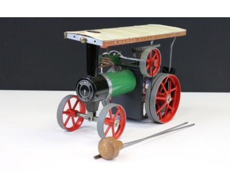 Mamod TE1A Steam Tractor Engine, gd overall condition 