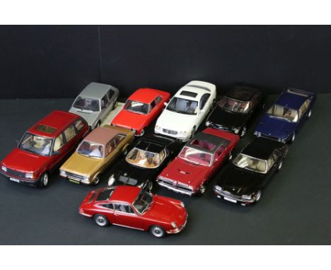 11 1/18 Scale diecast models to include 6 x AUTOart, 3 x Sun Star, Paul's Model Art Minichamps and Kyosho, featuring AUTOart 