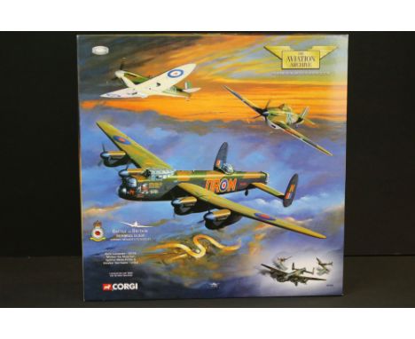 Boxed ltd edn Corgi Aviation Archive 1/72 AA32602 Battle of Britain Memorial Flight Avro Lancaster EE176 Mickey the Moocher S