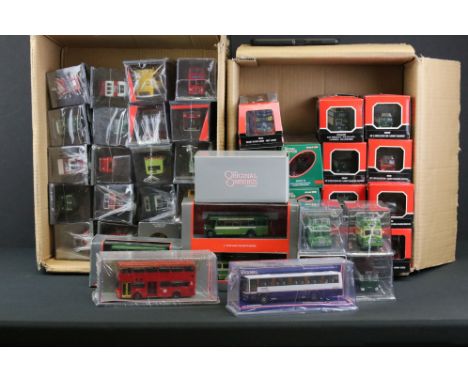 43 Cased / boxed Corgi Original Omnibus diecast model buses, diecast ex, boxes vg (three boxes) 