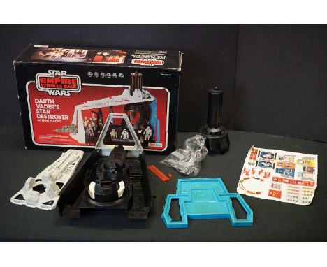 Star Wars - Boxed Palitoy The Empire Strikes Back Darth Vaders Star Destroyer, complete with unused sticker sheet (stickers v