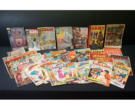 Comics - 12 40s Onward comics (4 x Superman's Girlfriend Lois Lane (issues 55, 56, 58 &amp; 61), 3 x Giant Superman (issues 6