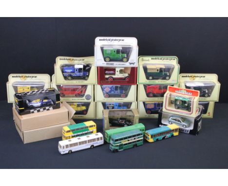 20 Boxed diecast models to include 16 x Matchbox Models of Yesteryear, Solido, Brumm, Onyx &amp; Lledo plus 5 x unboxed EFE E