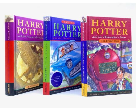 Rowling, J. K. Harry Potter collection comprising: Philosopher's Stone, second issue, Ted Smart, 1998; Chamber of Secrets, fi