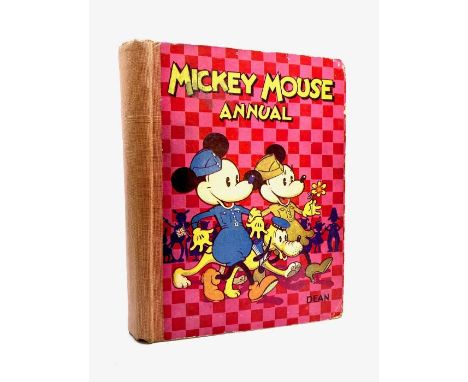 A collection of children's books &amp; annuals to include Mickey Mouse Annual, 1944, Dean &amp; Son; The Mystery of the Stran