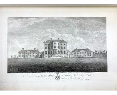 [Shaw, Stebbing]. A Series of Engravings from Shaw's History of Staffordshire, Comprising a Set of the Unpublished Plates, Wh