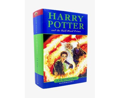 Rowling, J. K. Harry Potter and the Half-Blood Prince, first edition, signed by the author on Bloomsbury bookplate, London: B