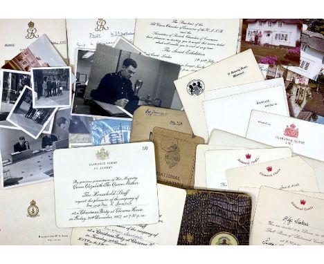 Royal Memorabilia & Police History. An archive of material relating to Roland Stockdale, a Metropolitan Police officer who wo