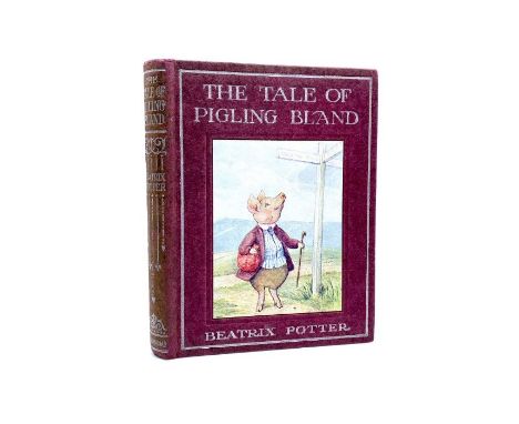 Potter, Beatrix. The Tale of Pigling Bland, first edition, London: Frederick Warne &amp; Co., 1913, date at foot of title, 12