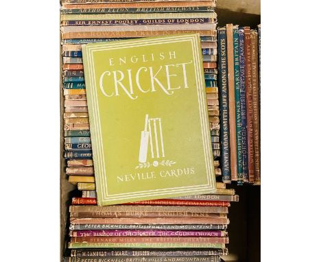Britain in Pictures (Collins). A collection of 57 books, mostly first editions, a few reprints, condition varied, sold with a