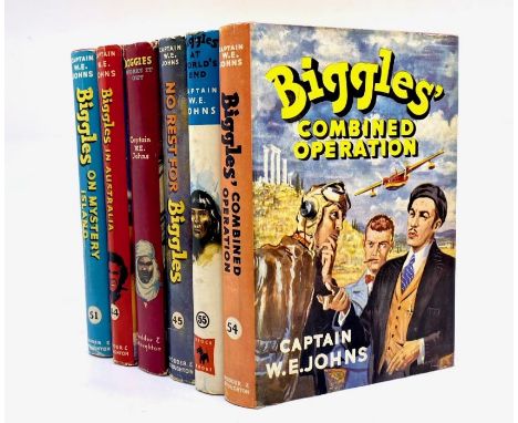 Johns, Captain W. A. Biggles Works It Out, 1951; Biggles in Australia, 1955; No Rest for Biggles, 1956; Biggles' Combined Ope