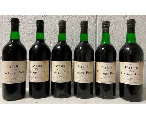Taylor's Vintage Port 1970, 6 bottles