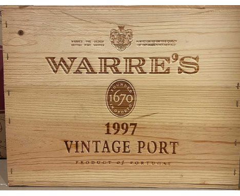 Warres Vintage Port 1997, 12 bottles in owc