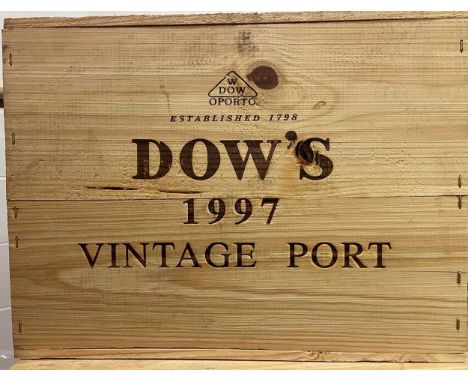 Dows Vintage Port 1997, 12 bottles in owc