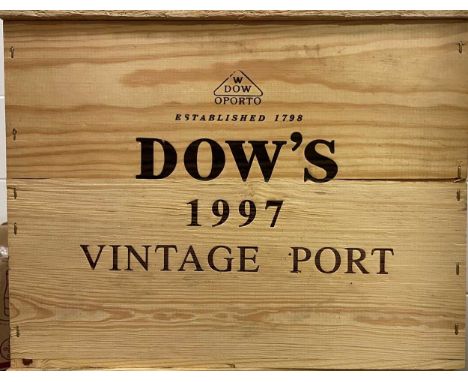 Dows Vintage Port 1997, 12 bottles in owc