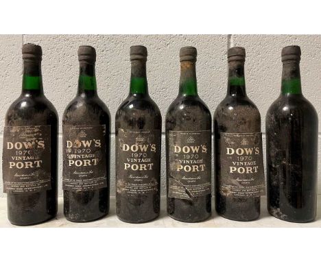 Dow's Vintage Port 1970, 6 bottles